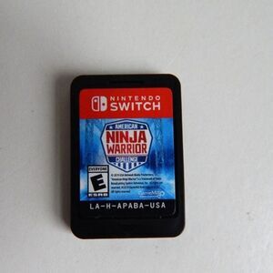 Nintendo Switch American Ninja Warrior Challenge Game Card